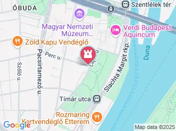 Goldberger Textilipari Gyűjtemény Budapest a térképen