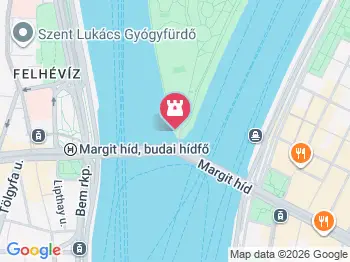 Golden Duck miniszobor Budapest a térképen