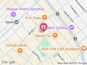 Gólem Központ Budapest a térképen