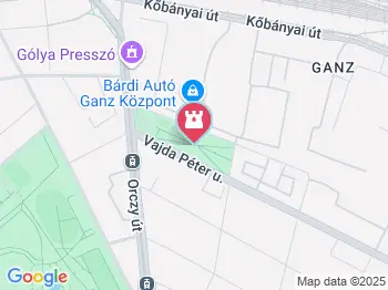 Golgota téri kálvária Budapest a térképen