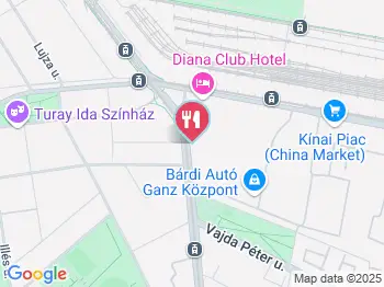 Gólya Presszó Budapest a térképen