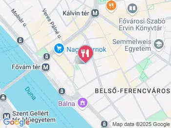 Gombro'c - Erkel utca Budapest a térképen