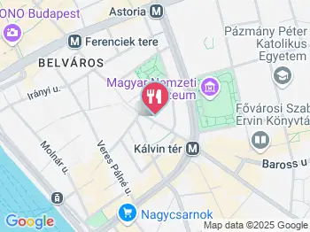 Goodbar Budapest a térképen