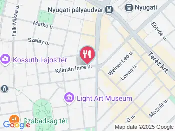 Good Dog & Bad Dog Budapest a térképen