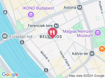 Good Spirit Bar Budapest a térképen