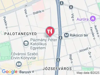 Görbe Bögre Kávézó Budapest a térképen