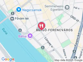 GoSip Bar Budapest a térképen