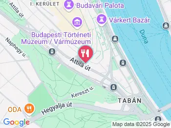 Tabáni Gösser Étterem Budapest a térképen