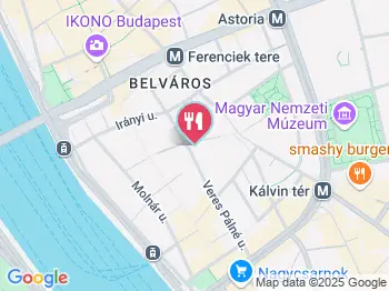 Govinda Vega Sarok Budapest a térképen