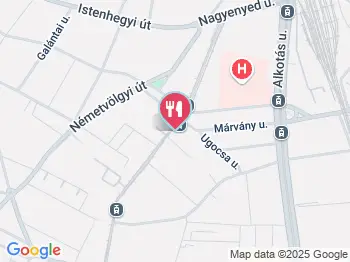 Grand Radovin Budapest a térképen