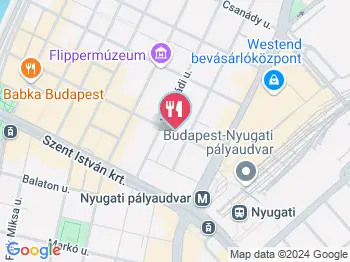 Green Cukrászda Budapest a térképen