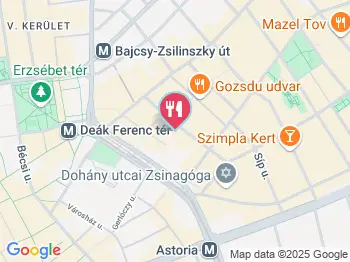 Greenland Falafel & Salátabár Budapest a térképen