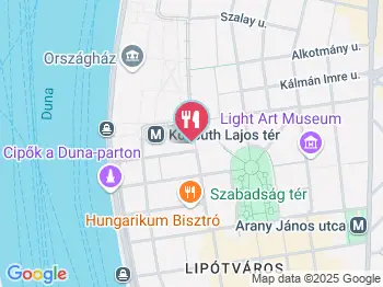 Grey Goose Restaurant & Bar Budapest a térképen