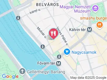 Grillpoint - Cosmo Hotel Étterme Budapest a térképen