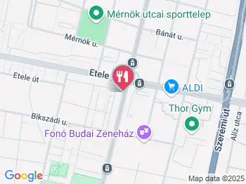 Gringos Amigos - Fehérvári út Budapest a térképen