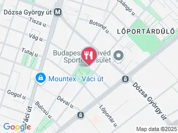 Grumpy Monkey Budapest a térképen