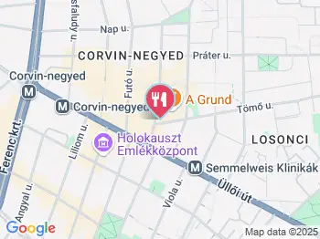A Grund - Bár Budapest a térképen