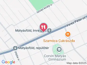 Grúz Pince Orosz Vendéglő Budapest a térképen