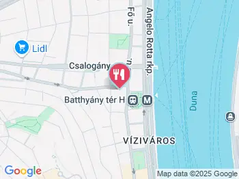 Gül Baba Török Büfé Budapest a térképen