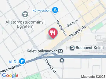 Guri Sörminta Keleti Budapest a térképen