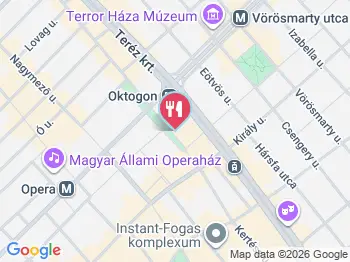 Gusto Napoletano Budapest a térképen