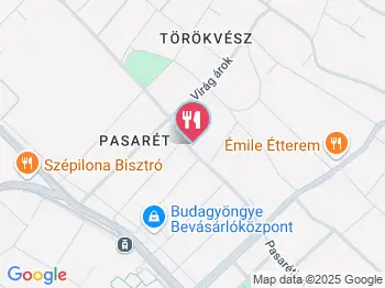 Gyergyó Kisvendéglő Budapest a térképen