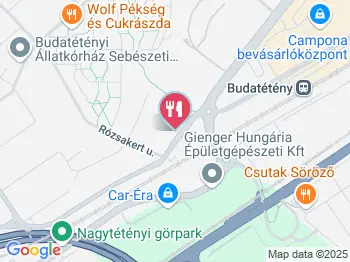 György-Villa Pincészet Budapest a térképen