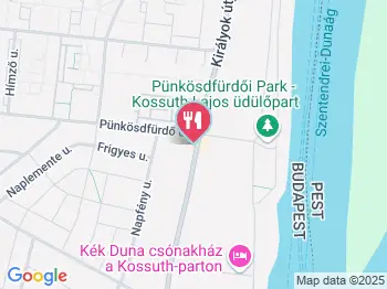 Gyradiko Budapest a térképen