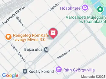 HAB Hungarian Art and Business galéria Budapest a térképen