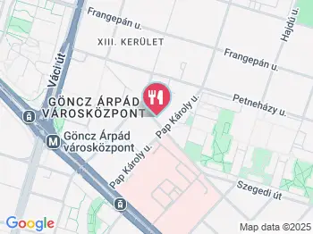 HaBár Budapest a térképen