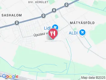 Habcsók Cukrászda Budapest a térképen