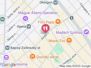 Hableány Budapest a térképen