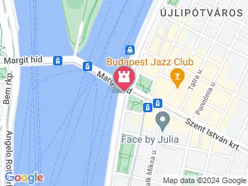 Hableány hajó áldozatainak emlékhelye Budapest a térképen