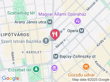 Hachapuri Grúz Étterem Budapest a térképen