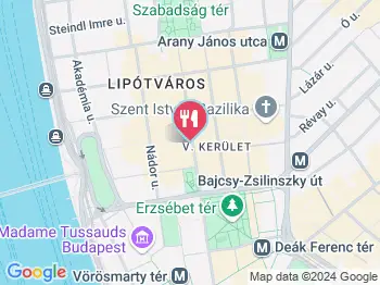 Hachi Budapest a térképen