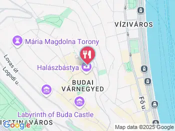 Halászbástya Étterem Budapest a térképen