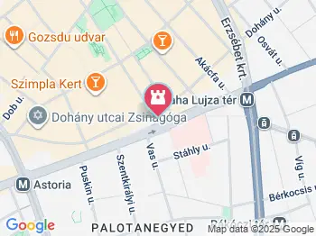 Nightmare in Budapest Budapest a térképen