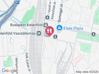 Hamburger & Szendvicsbár Budapest a térképen