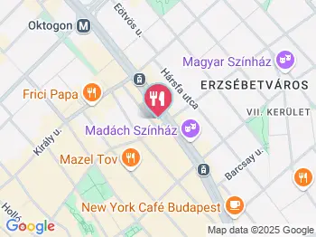 Hamdi Cukrászda Budapest a térképen