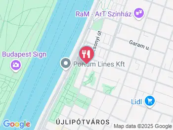 Hand Burger & Cafe Budapest a térképen