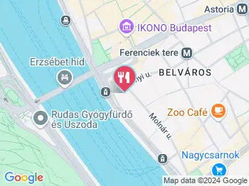 Hang Bubble Tea Budapest a térképen