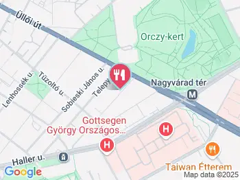 Hanoi Xua Autentikus Vietnámi Étterem Budapest a térképen