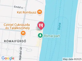 HarapLak Budapest a térképen