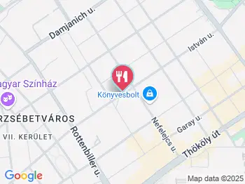 Hari Kebab Budapest a térképen