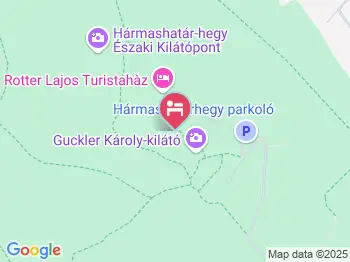 Hármashatár-hegyi Turistaház Budapest a térképen