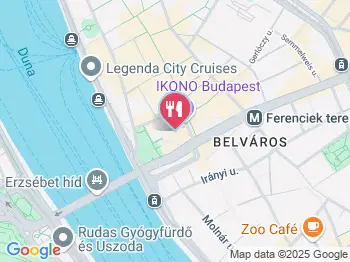 Három Holló Budapest a térképen