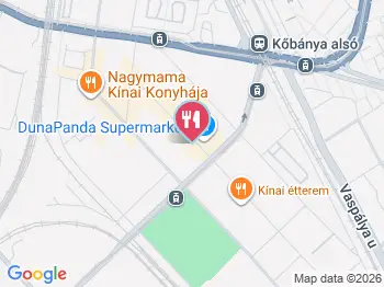 Három Királyság étterem Budapest a térképen