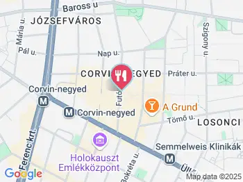 Hauer Cukrászda & Kávéház - Corvin sétány Budapest a térképen