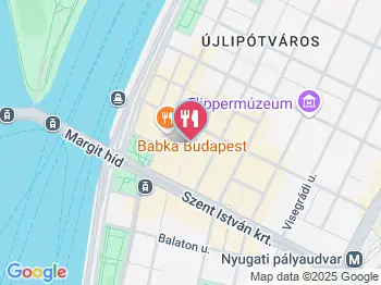 Haven Cafe Budapest a térképen