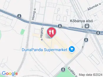 He He Kínai Étterem Budapest a térképen